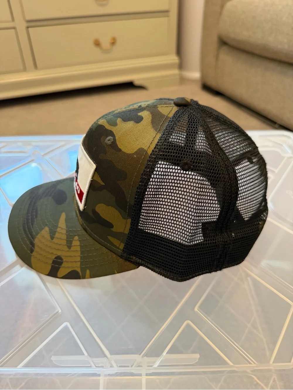 Bear Flag Fish Co. Camo Trucker Hat